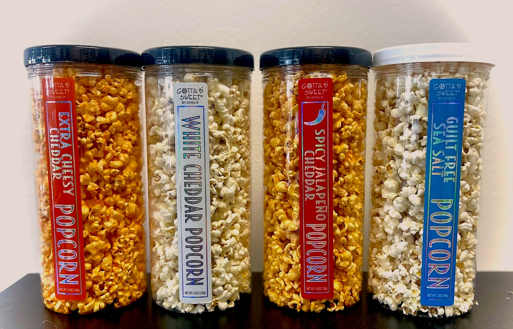 Savory Popcorn Snack Canisters