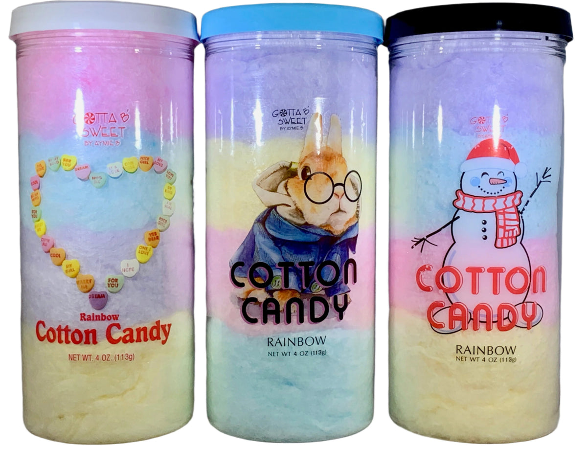 Seasonal Cotton Candy Canister – Gotta B' Sweet