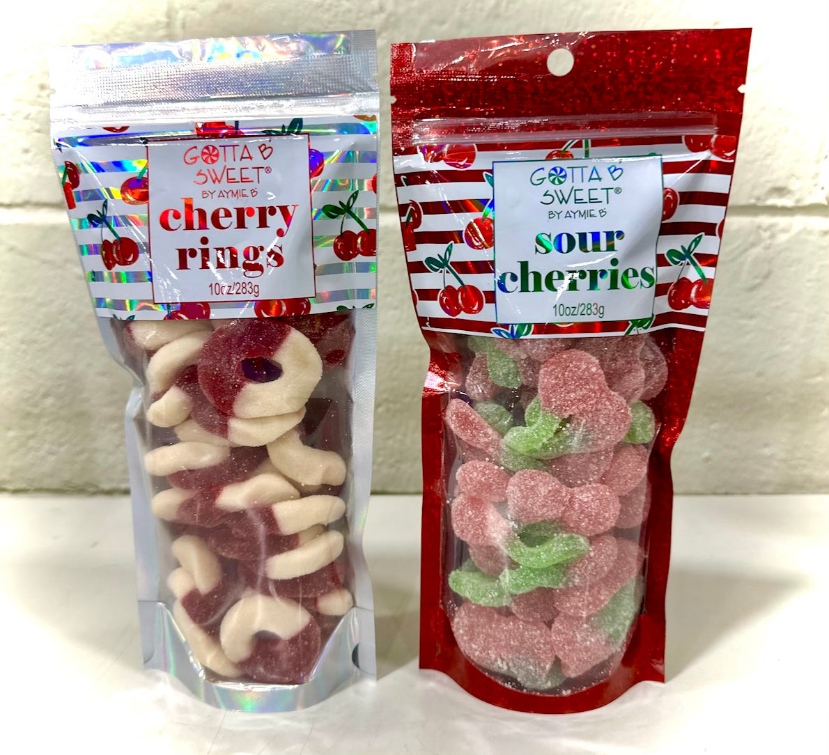 Cherry 10oz Candy Bags