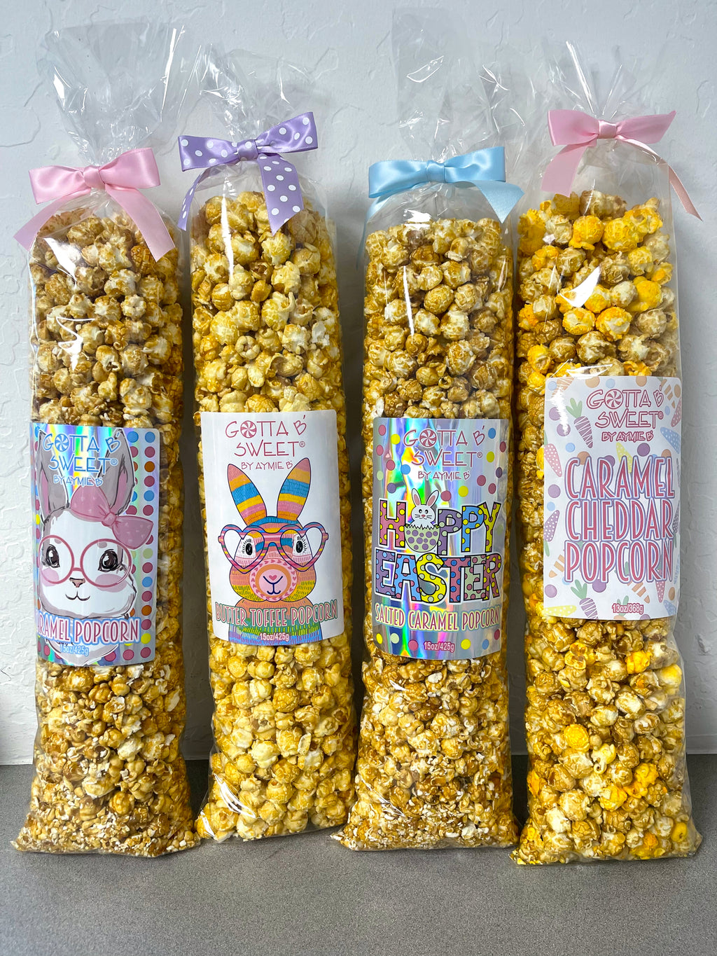 Easter 15oz Jumbo Popcorn Bunny Bags