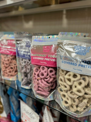 7oz Flavored Yogurt Covered Pretzels - Resealable Zip Bag