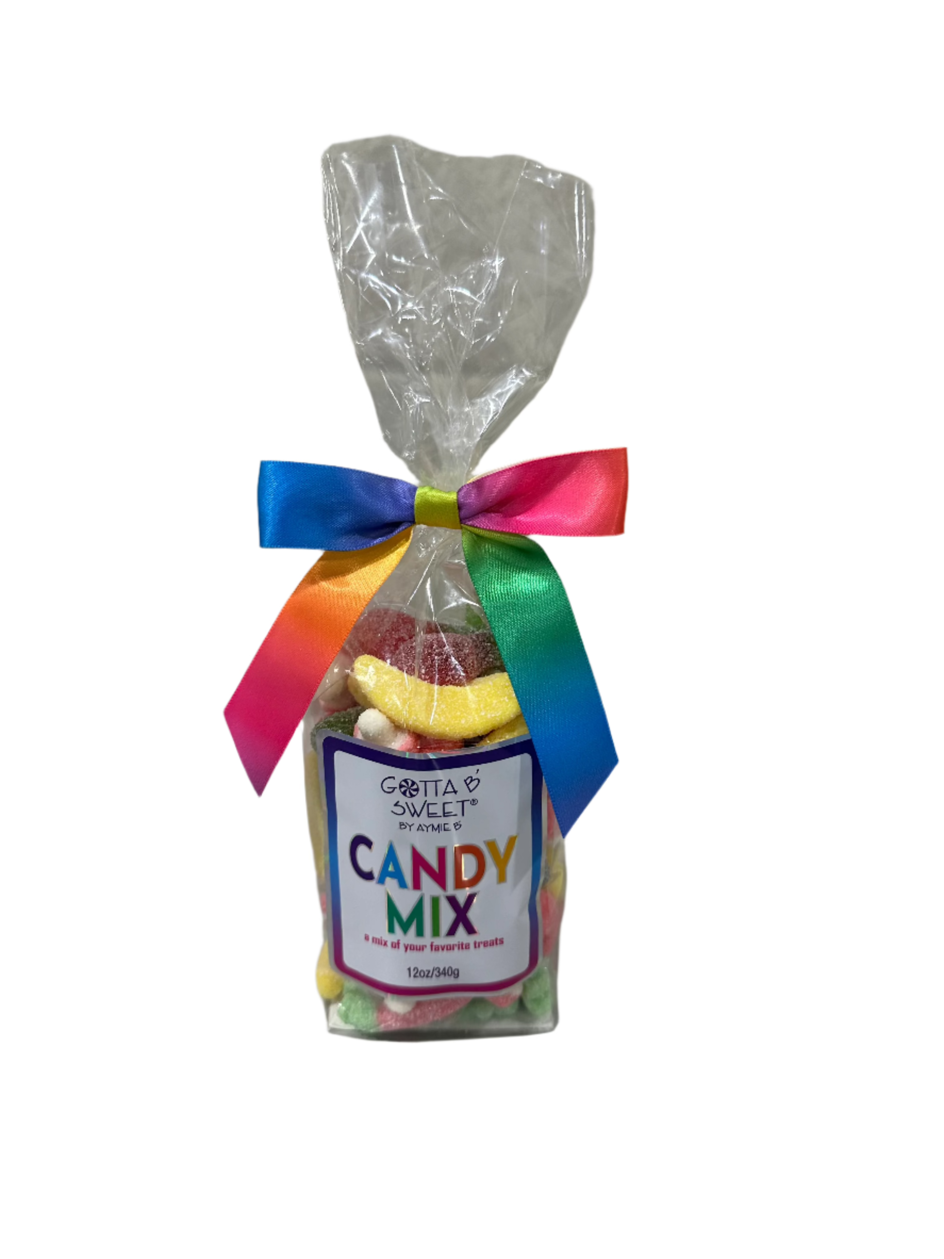 12oz Candy Salad Bow Bag - Assorted Gummy Mix