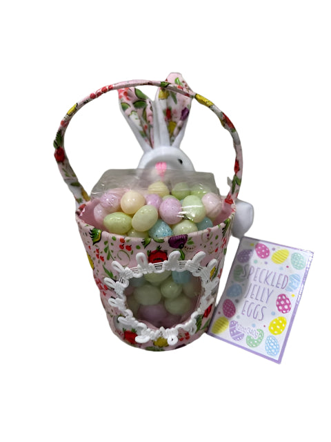 Easter Bunny Basket with Jelly Beans