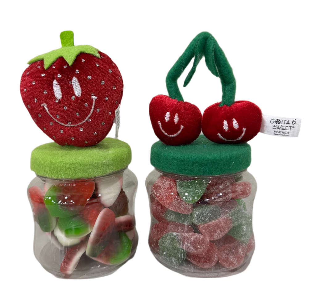 Summer Fruit Candy Jars