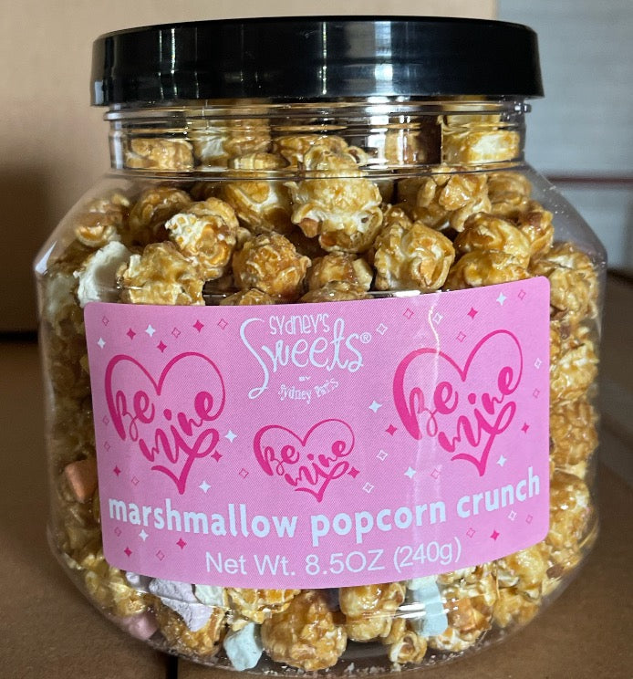 Valentine's Day Marshmallow Crunch Popcorn Jar