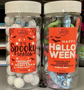 Halloween Spooky Chocolate Jars