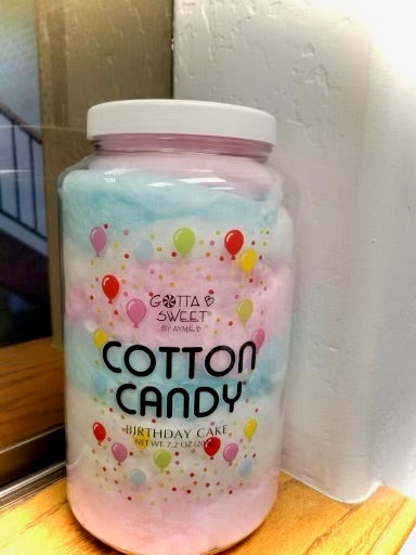 Jumbo Cotton Candy Canisters