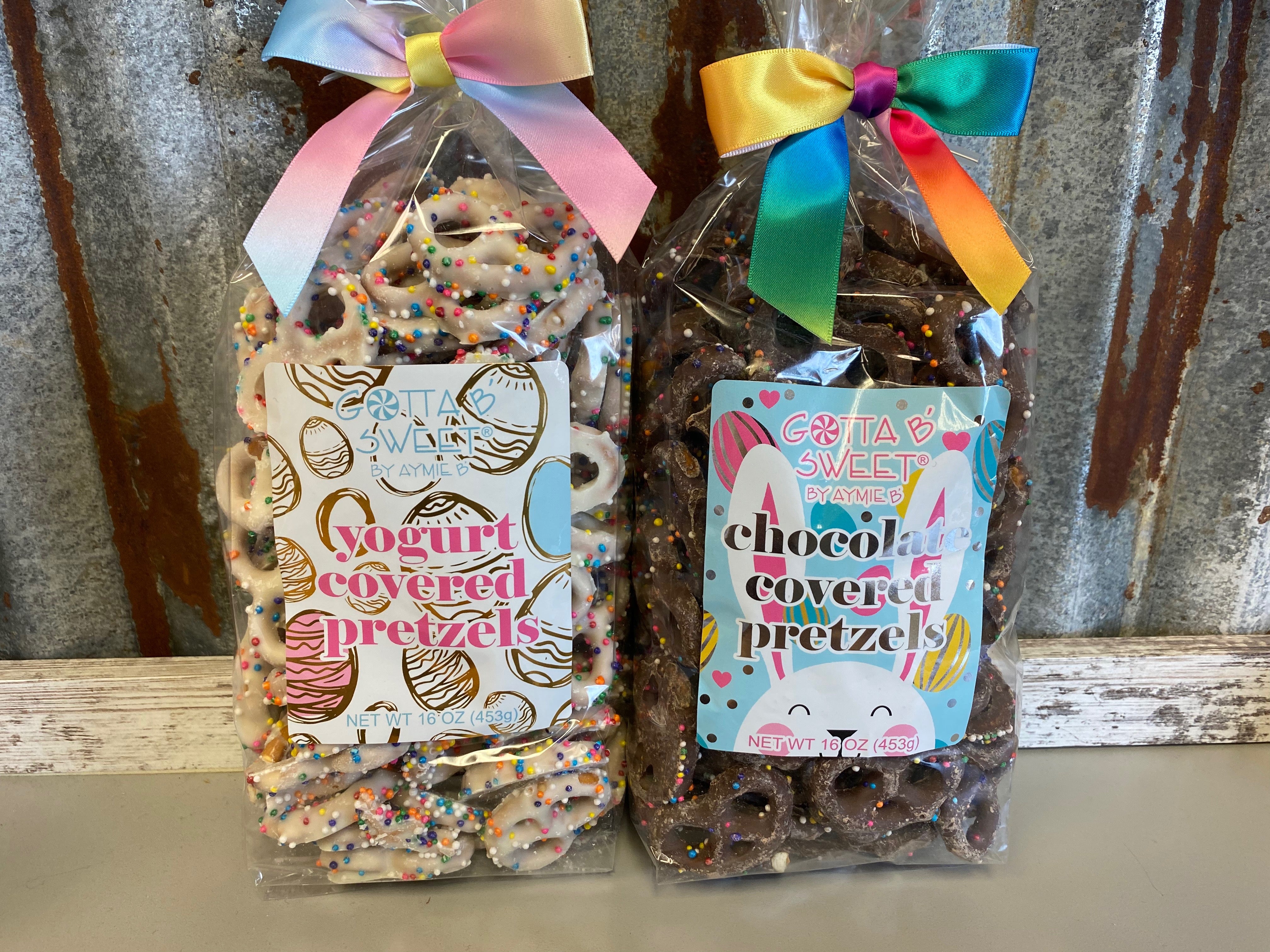 Easter Chocolate Covered Pretzels