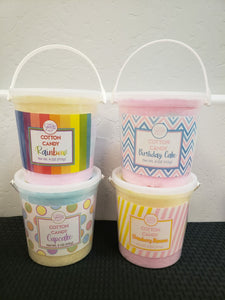 Spring Cotton Candy Buckets