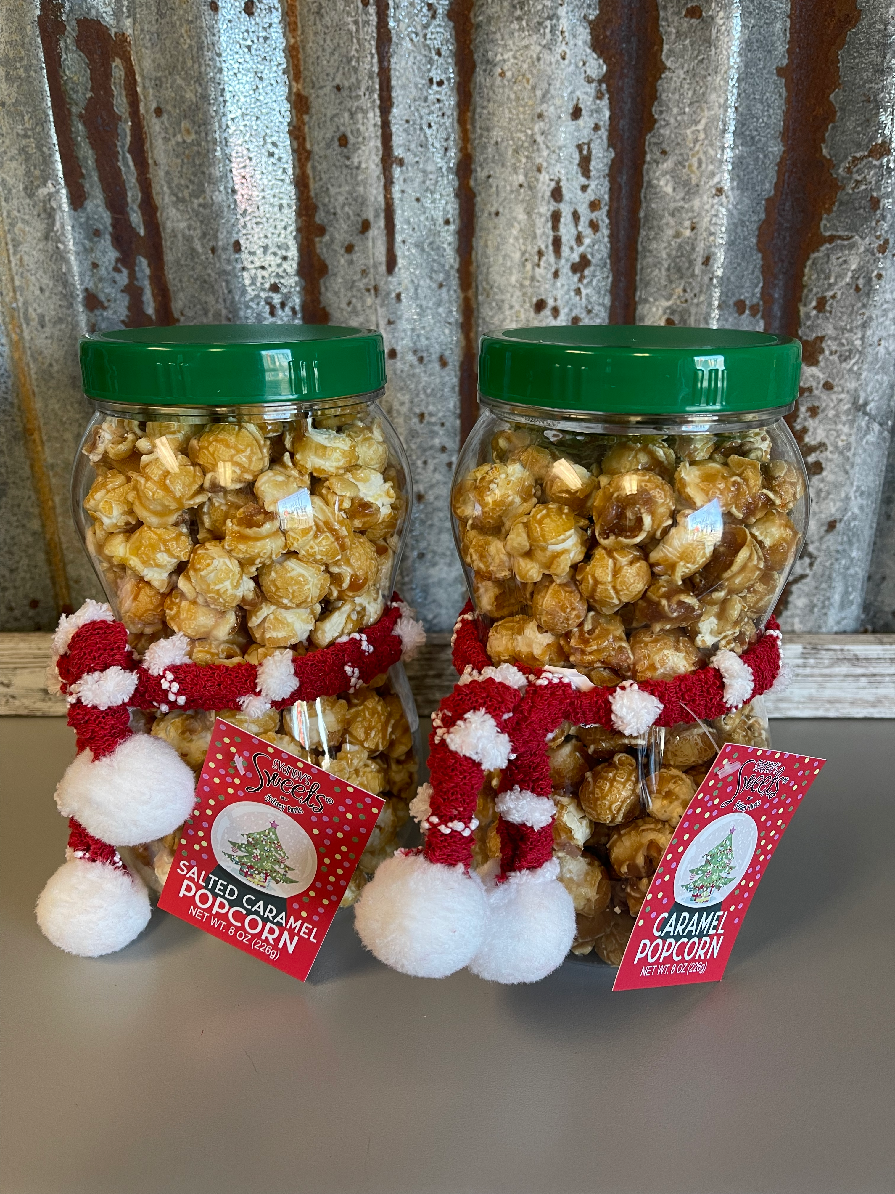 Snowman Popcorn Canisters