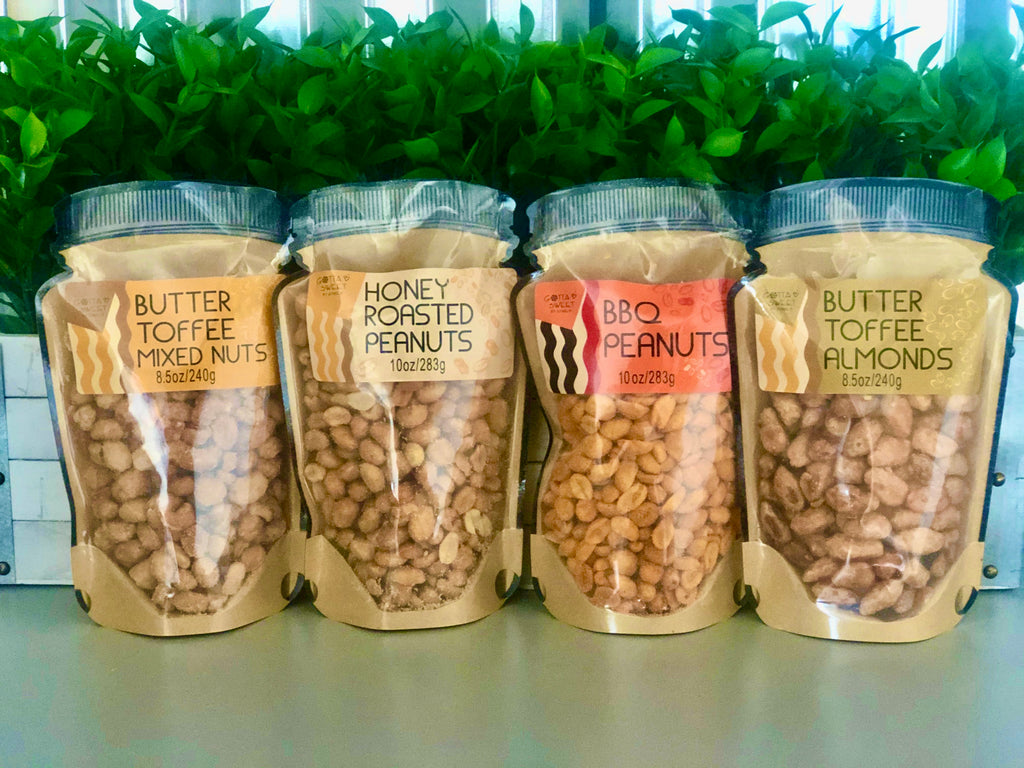 Nut Variations in Small & Large Jar Bags