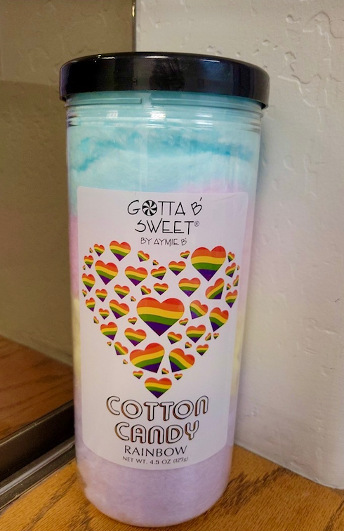 Pride Cotton Candy Canisters